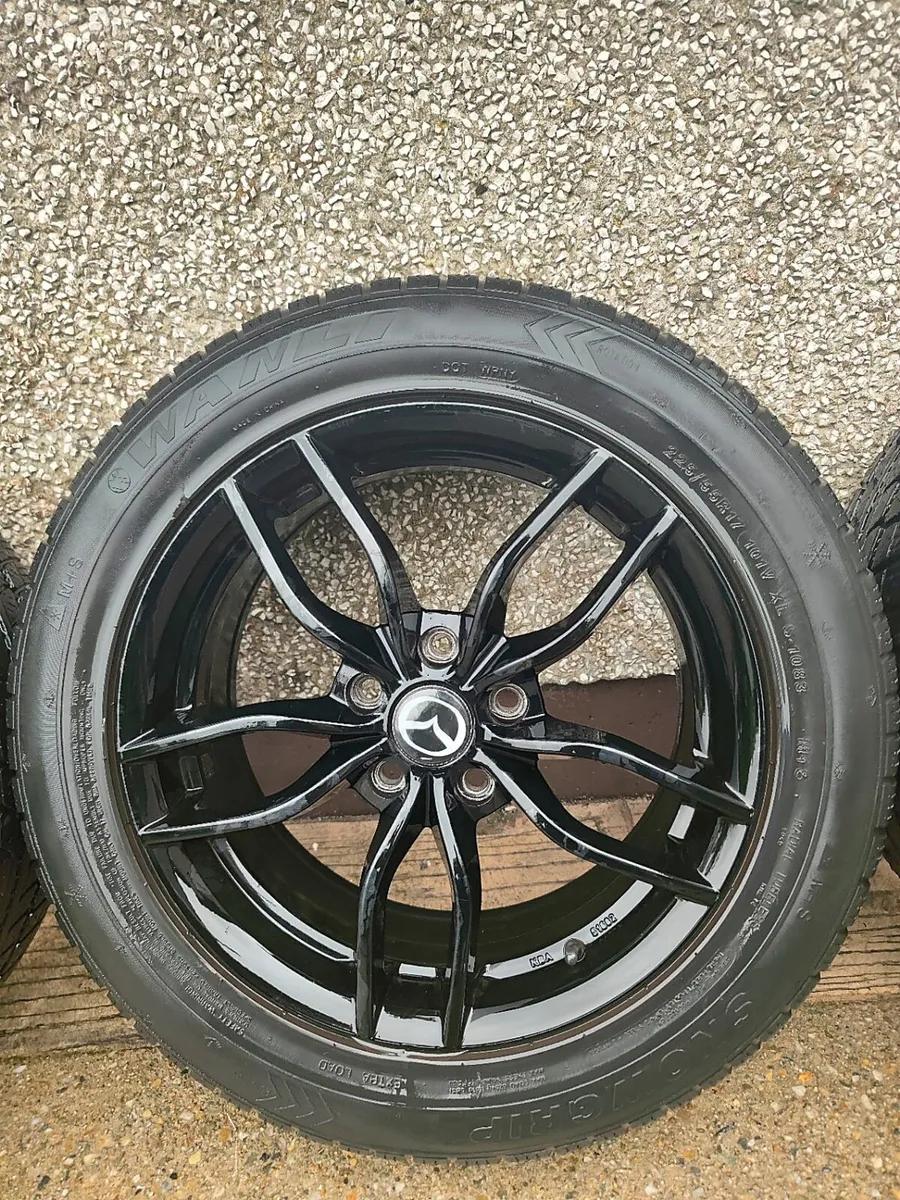 Mazda 6 17" Genuine Alloy Wheels & Winter Tyres - Image 4