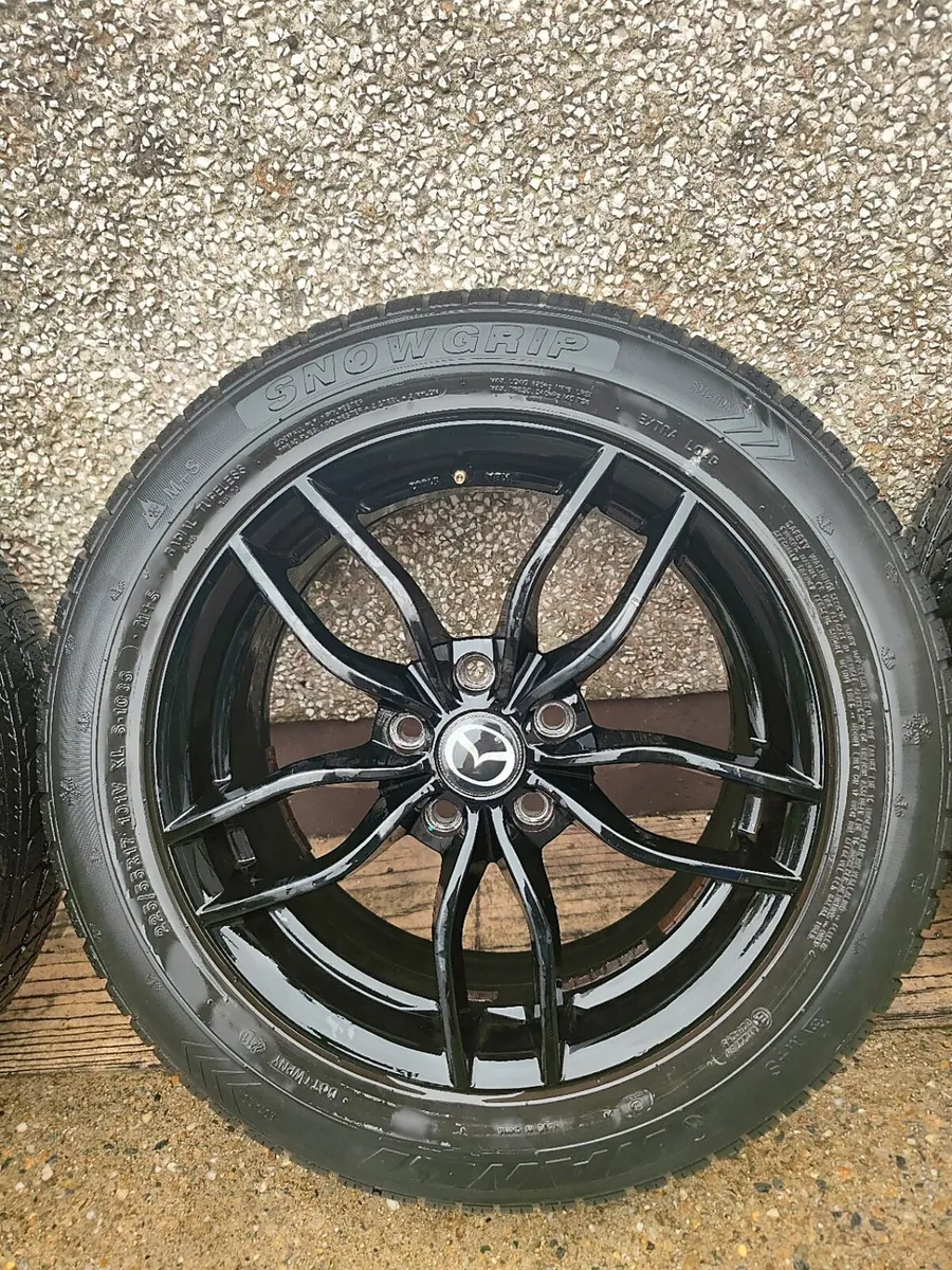 Mazda 6 17" Genuine Alloy Wheels & Winter Tyres - Image 2