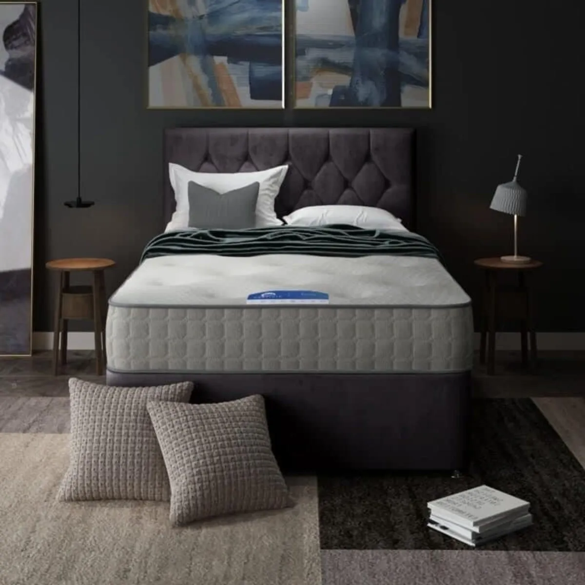 Divan beds and mattress - Image 3