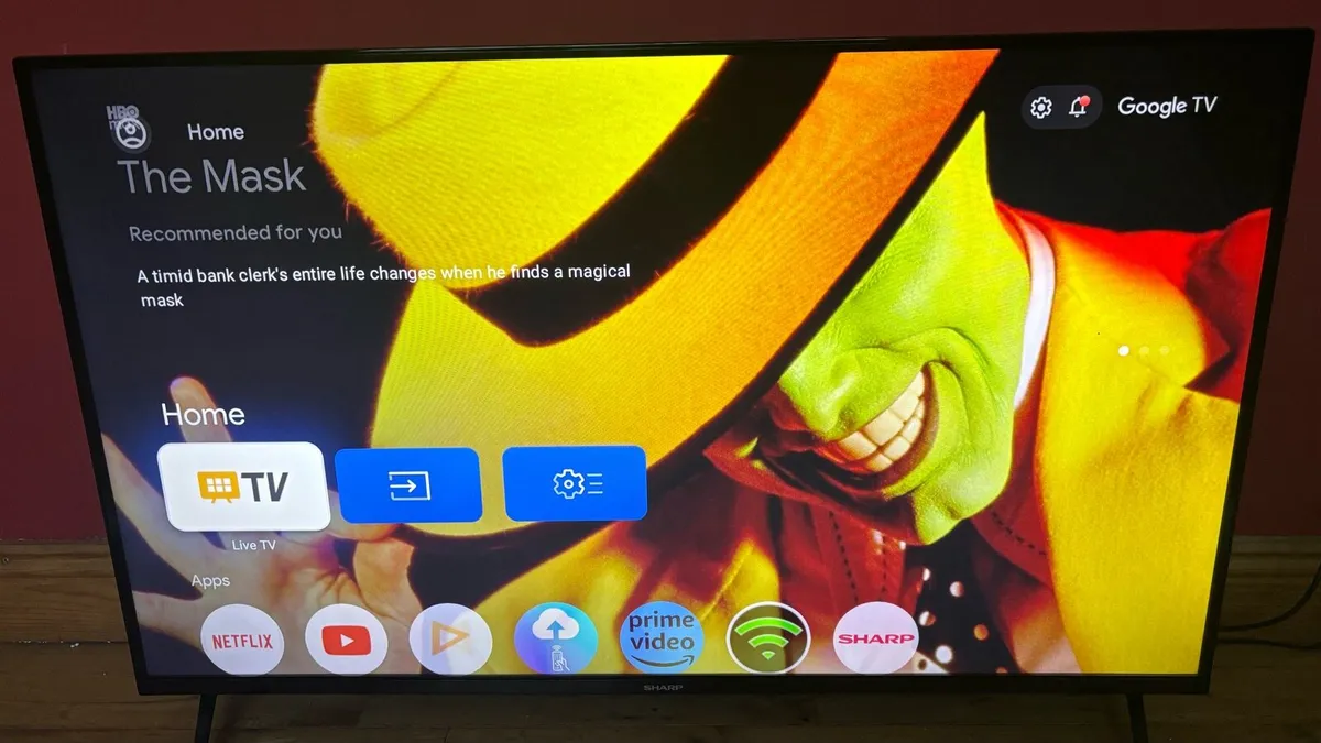 43” Sharp 4K UHD HDR Frameless Smart TV - Image 3