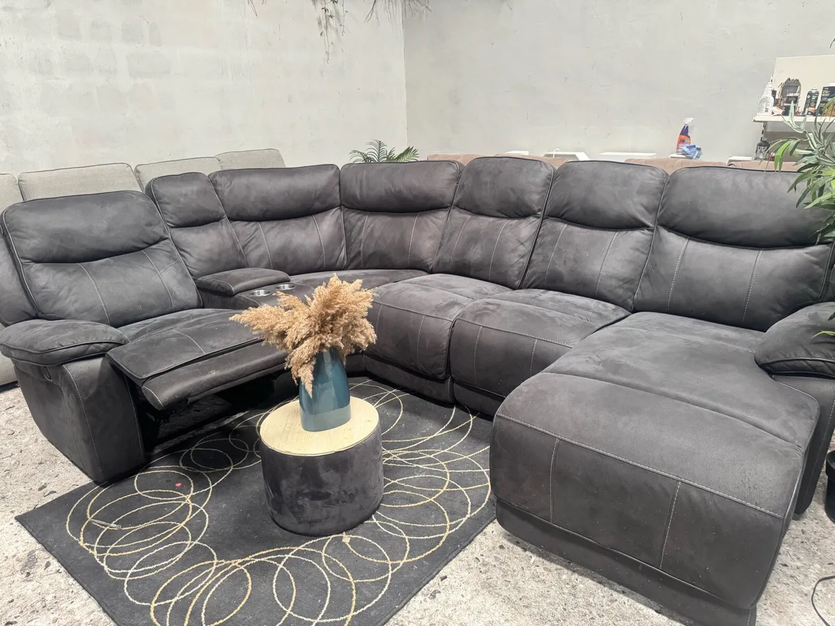 Ez Living recliner L shape corner sofa - Image 4