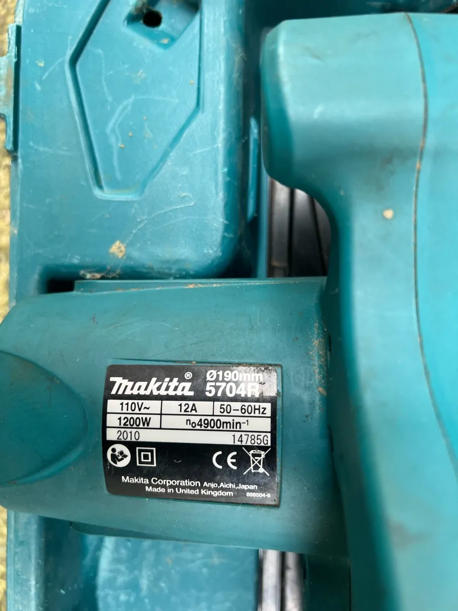 Circular saw Makita 5704R 190mm - Image 3