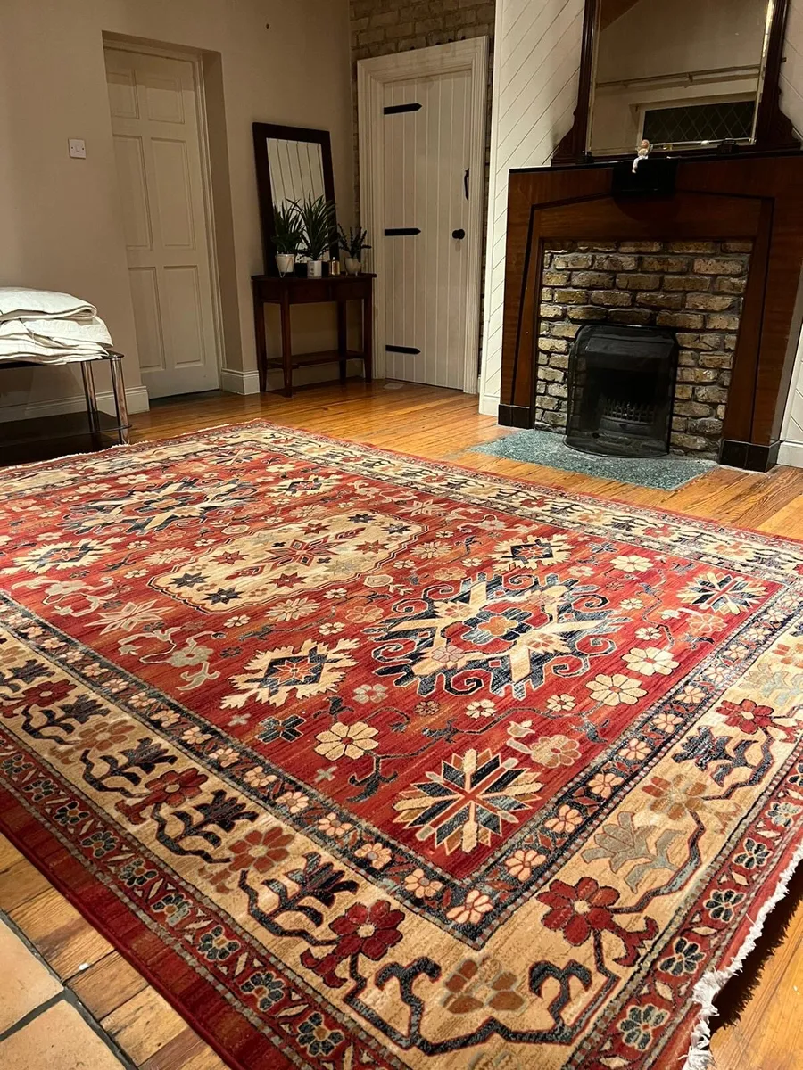 Large Luxury Moldabela “Antique” Vintage Rug - Image 2