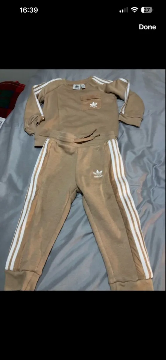 Boys adidas tracksuit 18/24 mths €10 - Image 2
