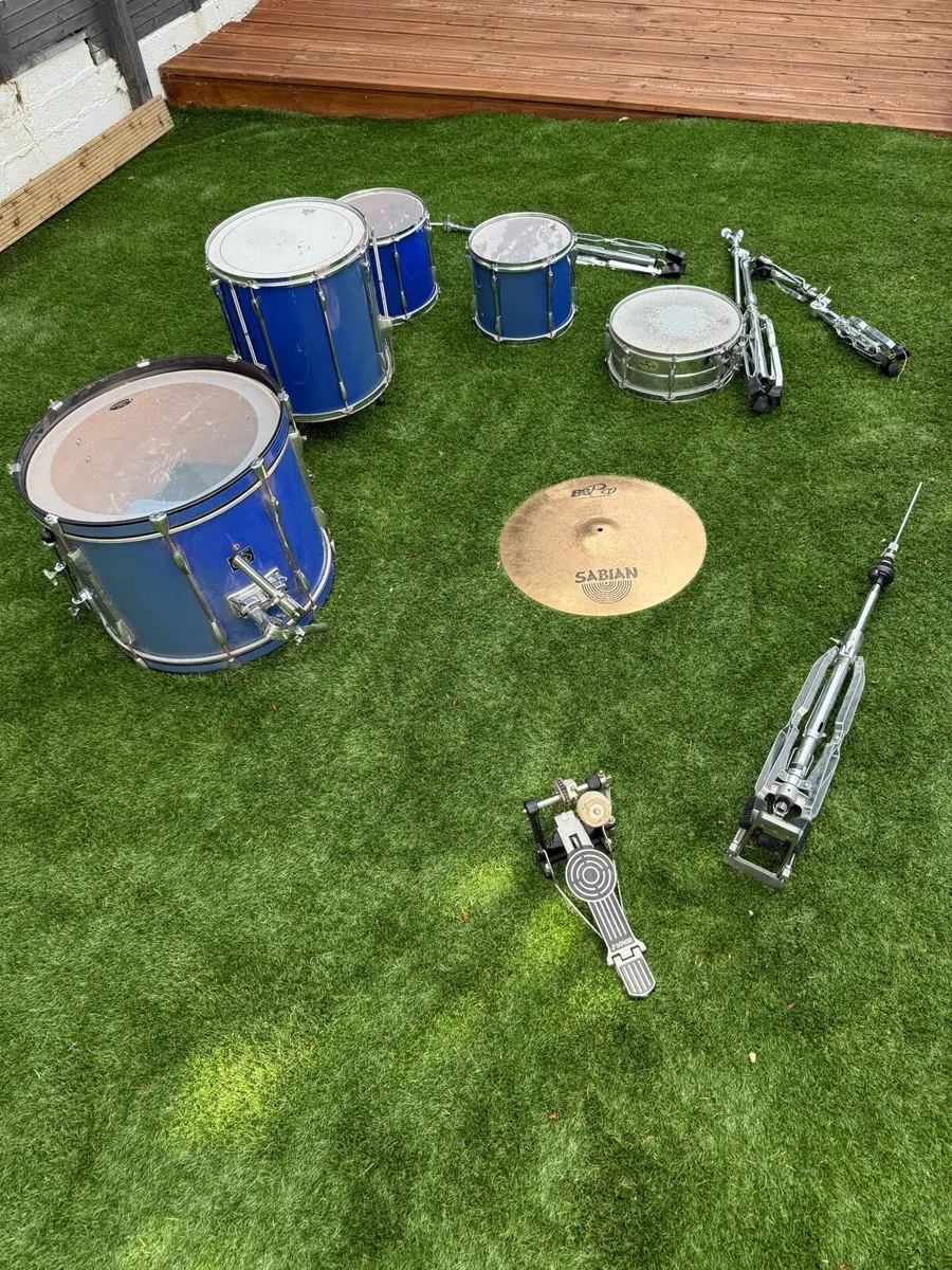 Drum kit - Pearl Export + Sabian Ride Cymbal - Image 1
