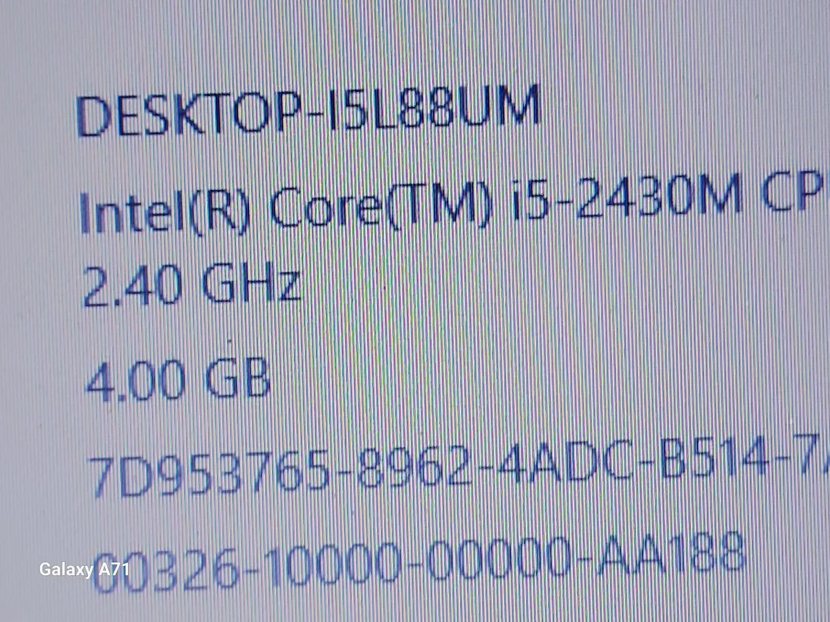 Samsung Laptop, Model NP300E5A, Intel Core i5-243 - Image 2