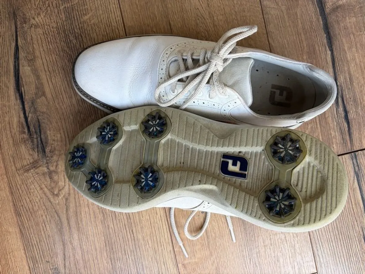 Footjoy Traditions White 2026 - Image 2