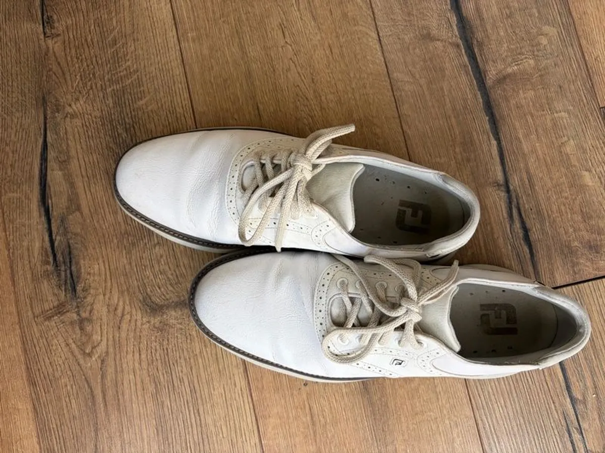 Footjoy Traditions White 2026 - Image 3