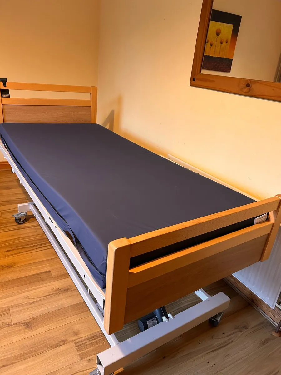 Fully Electric Hospital Bed and accessories - Image 1