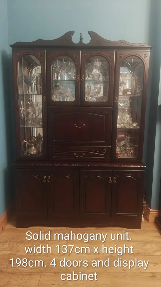 Solid mahogany Unit - Image 1