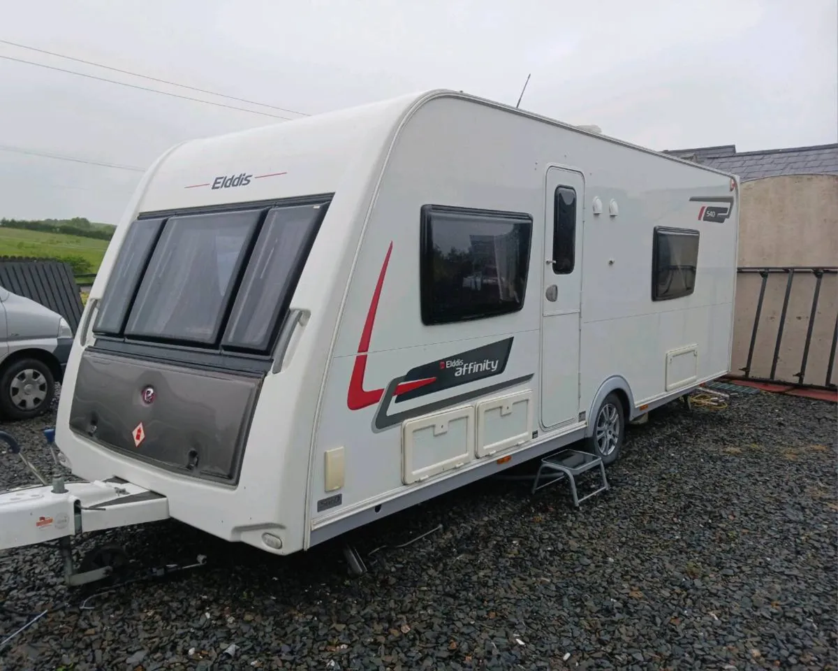 2013 elddis affinity berth fixed bed...8500 euro - Image 1