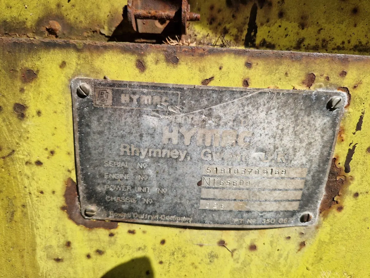 Hymac 370C rubber duck torque - Image 3