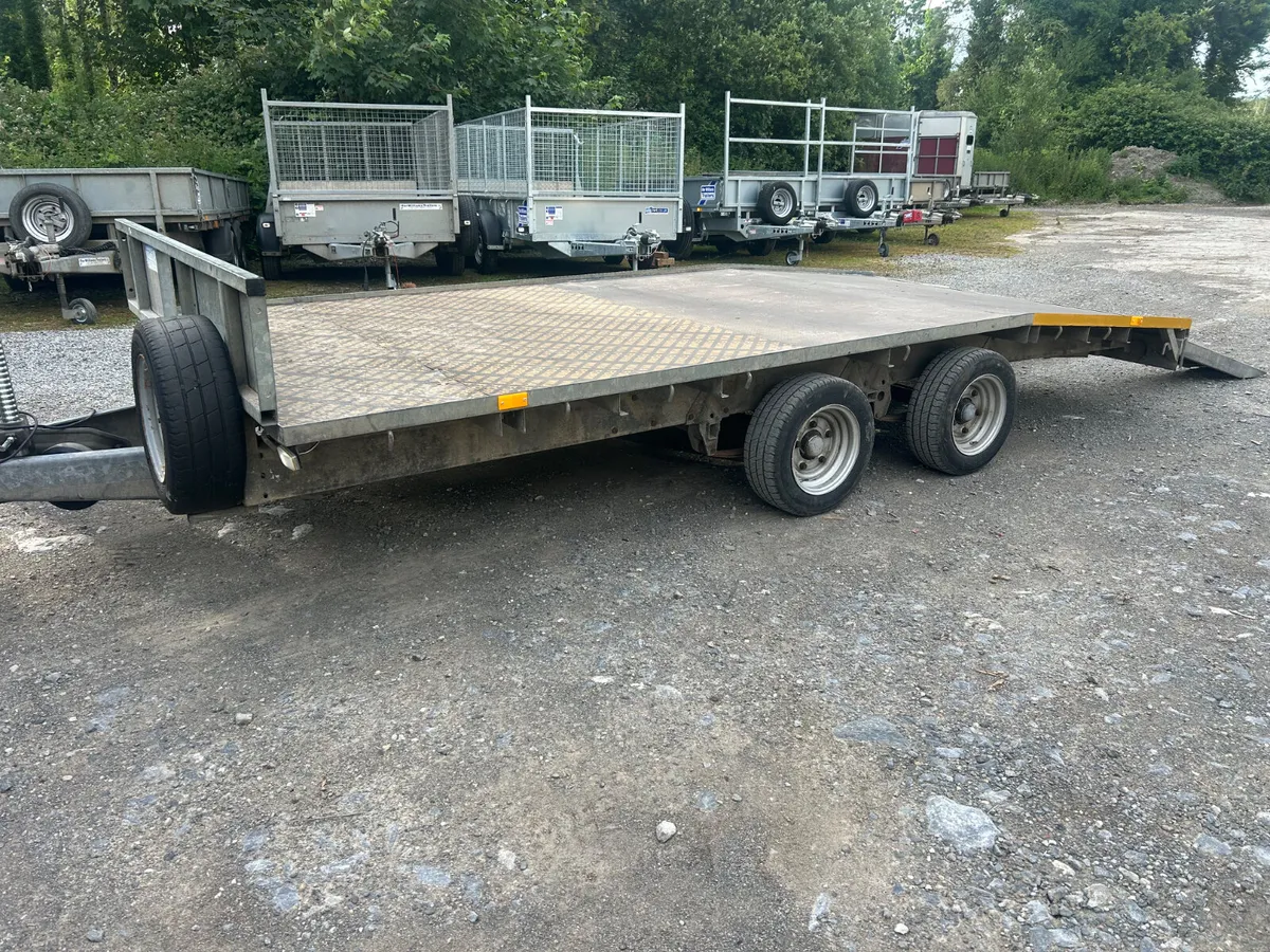 Ifor Williams 14 ft LM146 Beavertail with Ramps - Image 1