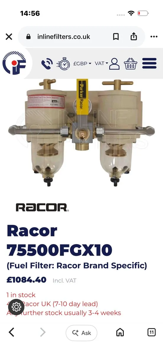 racor fuel separator - Image 2