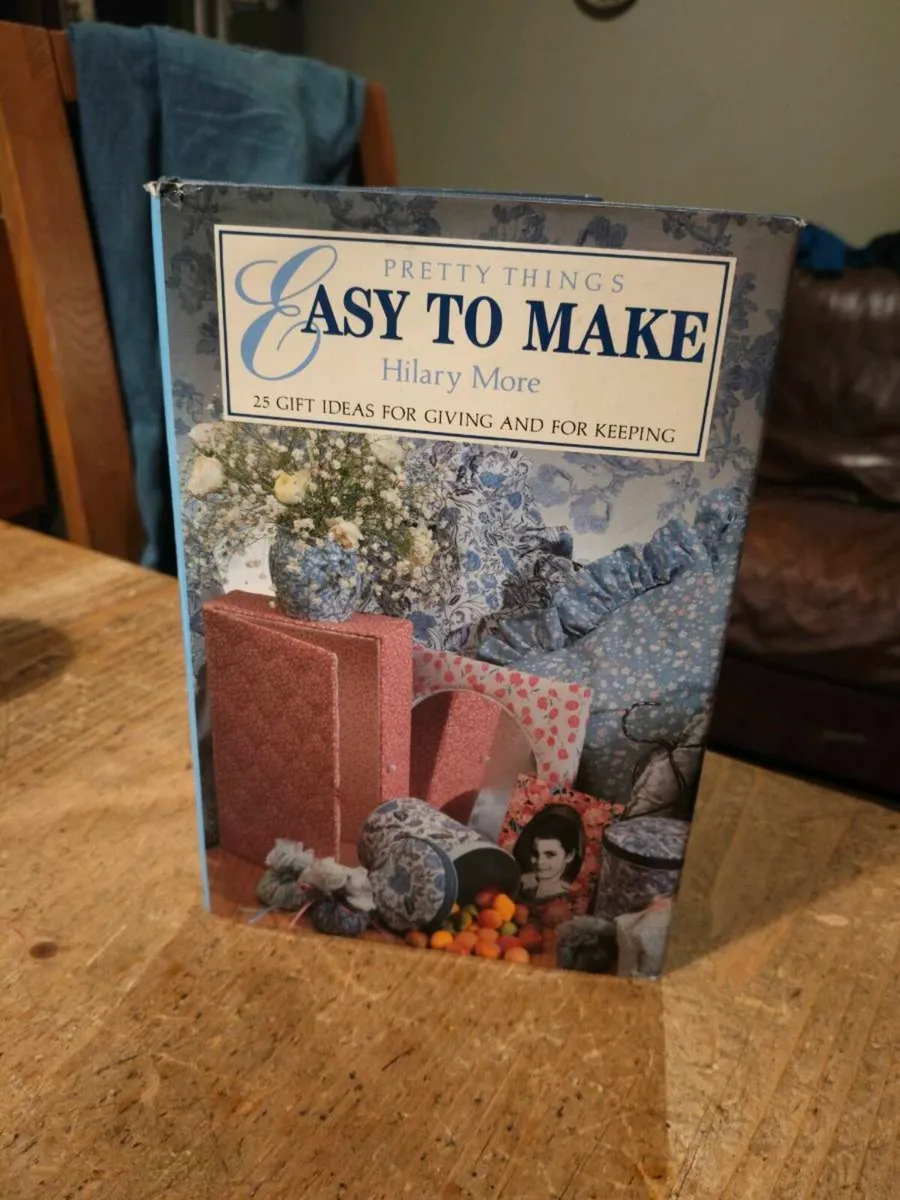 vintage craft book "Pretty Things Easy to Make" by - Image 1