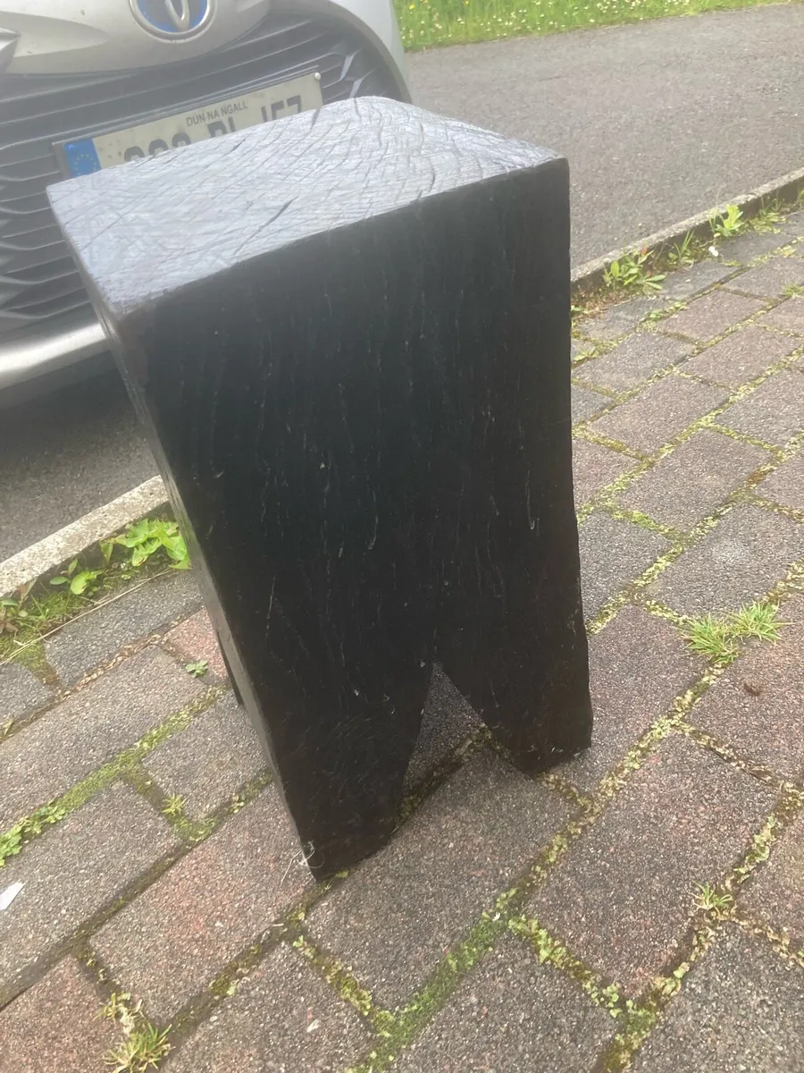 Hand made stool/table free postage - Image 2