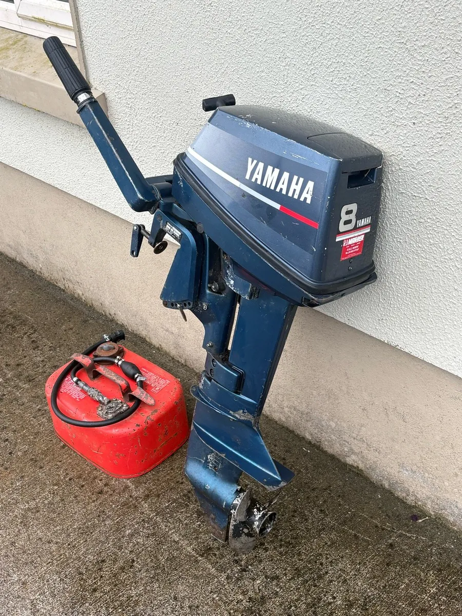 Yamaha 8hp outboard - Image 1
