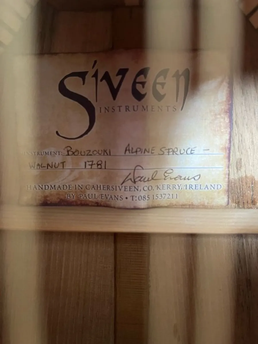 Siveen Handmade Irish Bouzouki - Image 3