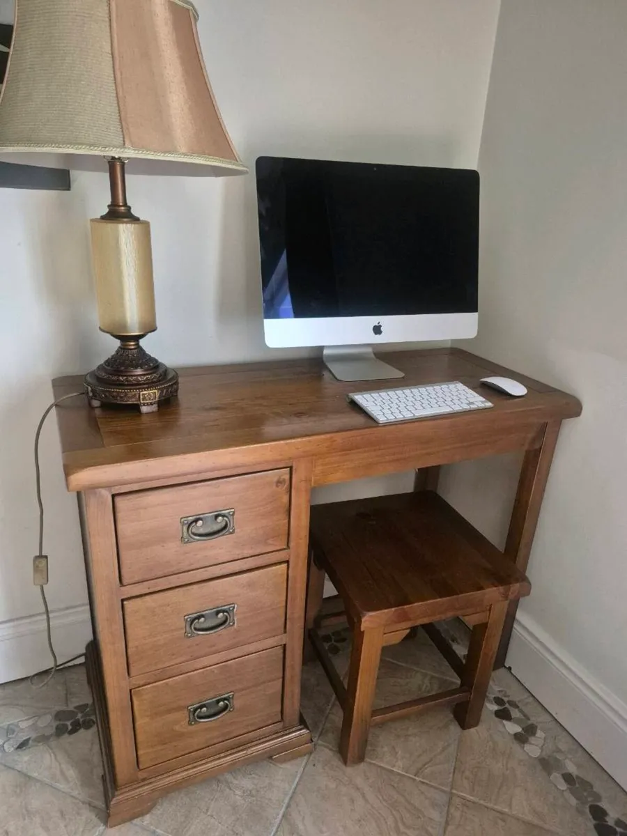 Study desk and stool - Image 2