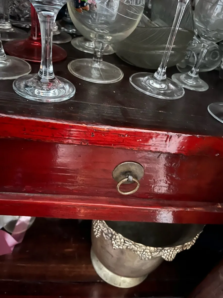 Antique Chinese Wedding Cabinet - Image 3
