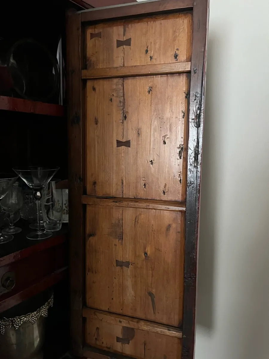 Antique Chinese Wedding Cabinet - Image 4