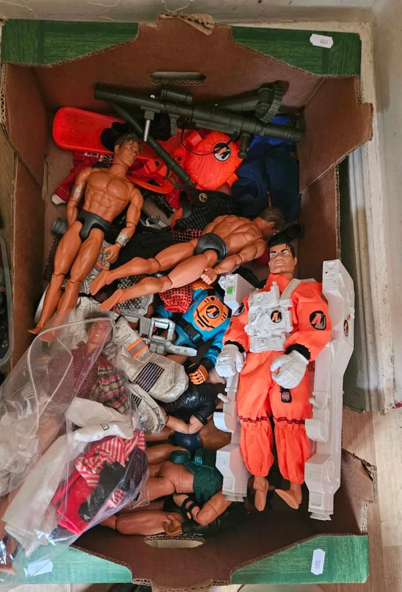 Job Lot of Action Man Power Team and other dolls - Image 1