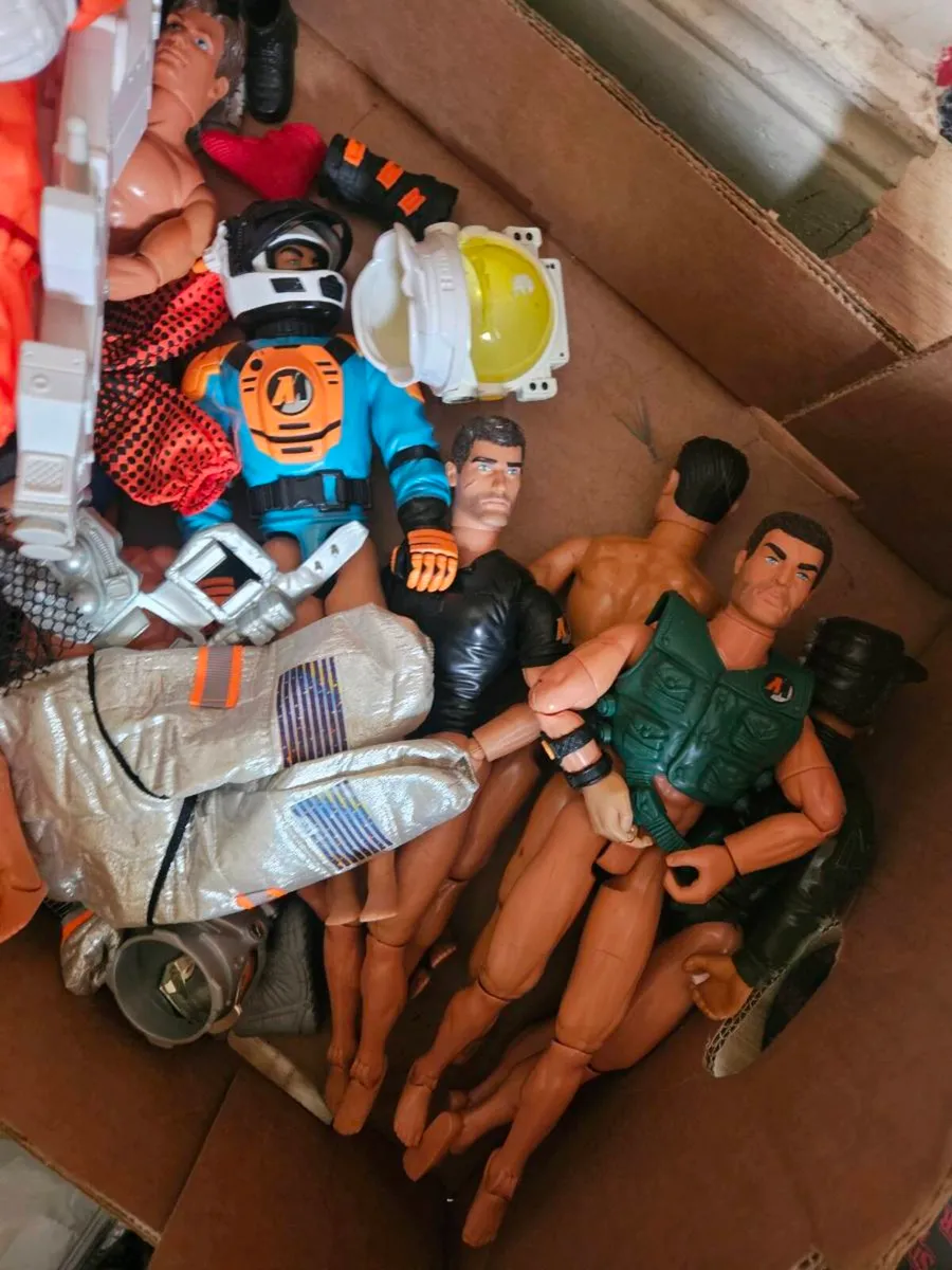 Job Lot of Action Man Power Team and other dolls - Image 2