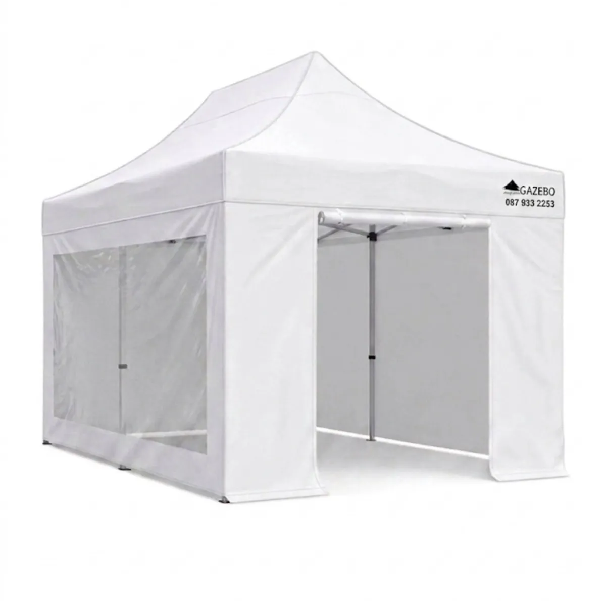 3x6m PRO Industrial *** pop up Gazebo Alu50Hex - Image 1