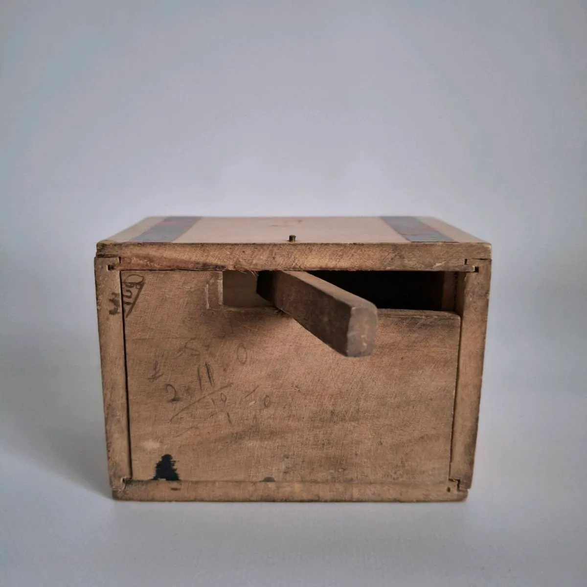 Antique Scottish Mauchline Trick Money Box - Image 4