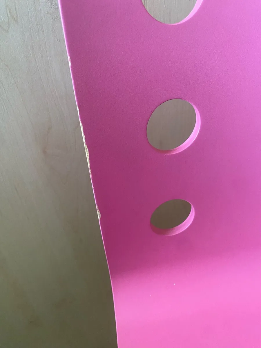 Pink junior office chair - Image 3