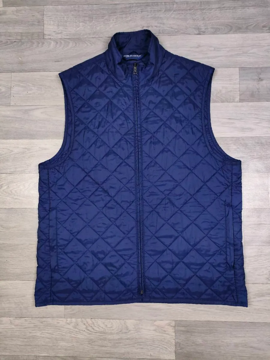 Polo Golf Ralph Lauren Quilted Gilet Vest Mens M - Image 2