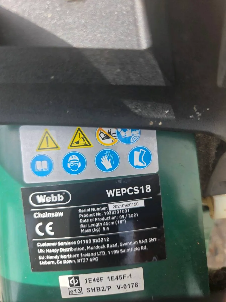 Webb chainsaw - Image 4