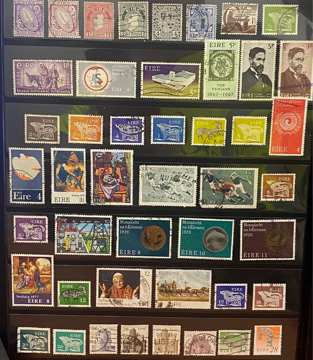 Ireland stamp lot - Image 1
