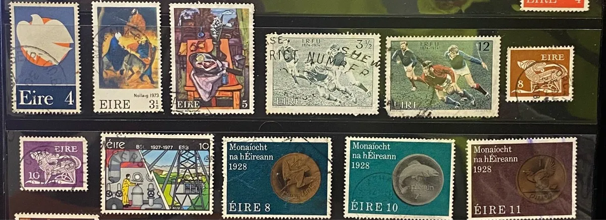 Ireland stamp lot - Image 3