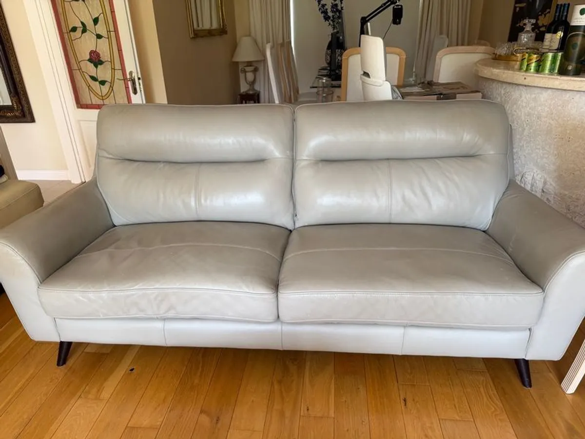 grey couch ( 3 and 2 seater) - Image 1
