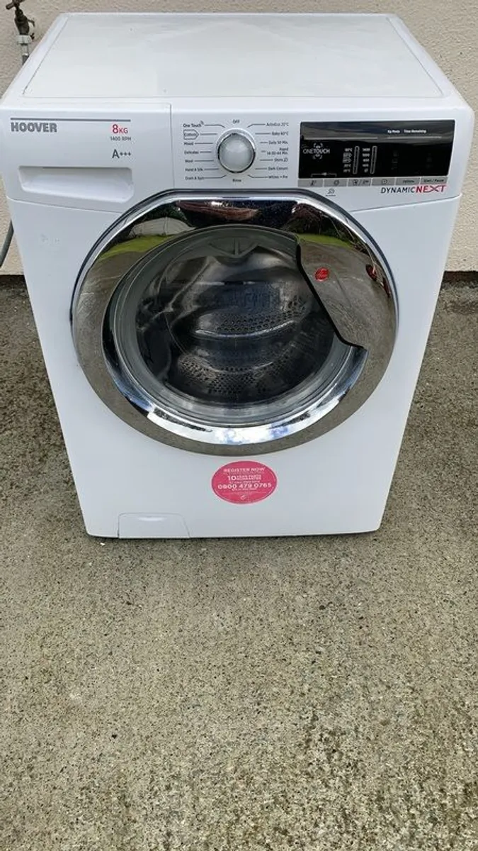 washing machine working perfectly