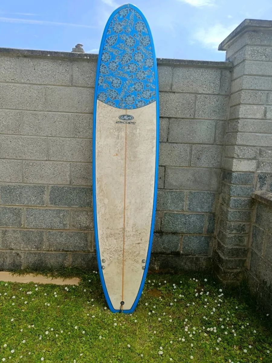 8'6 Escape  Mini Mal Surfboard. - Image 1