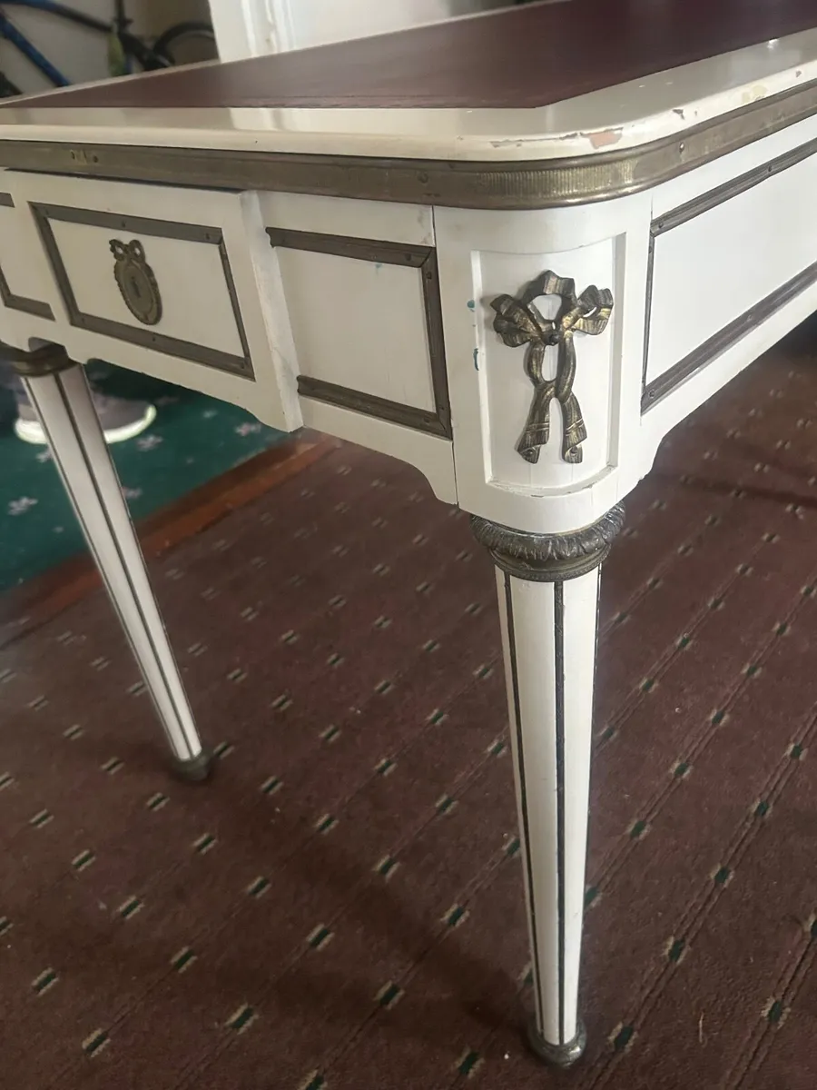 Desk 1930’s French Antique - Image 3