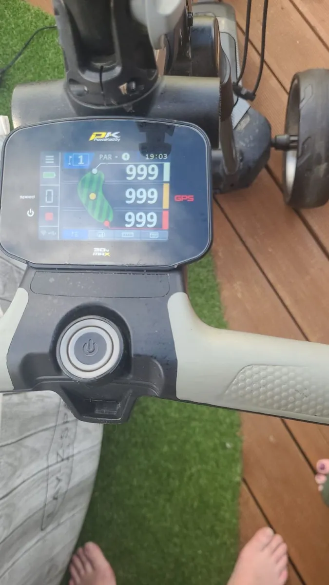 Power kaddy FX7 golf cart. GPS version. - Image 3