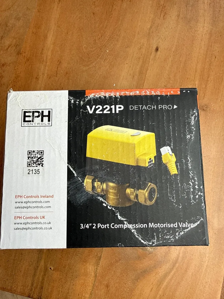 Compression motorised valve - Image 1