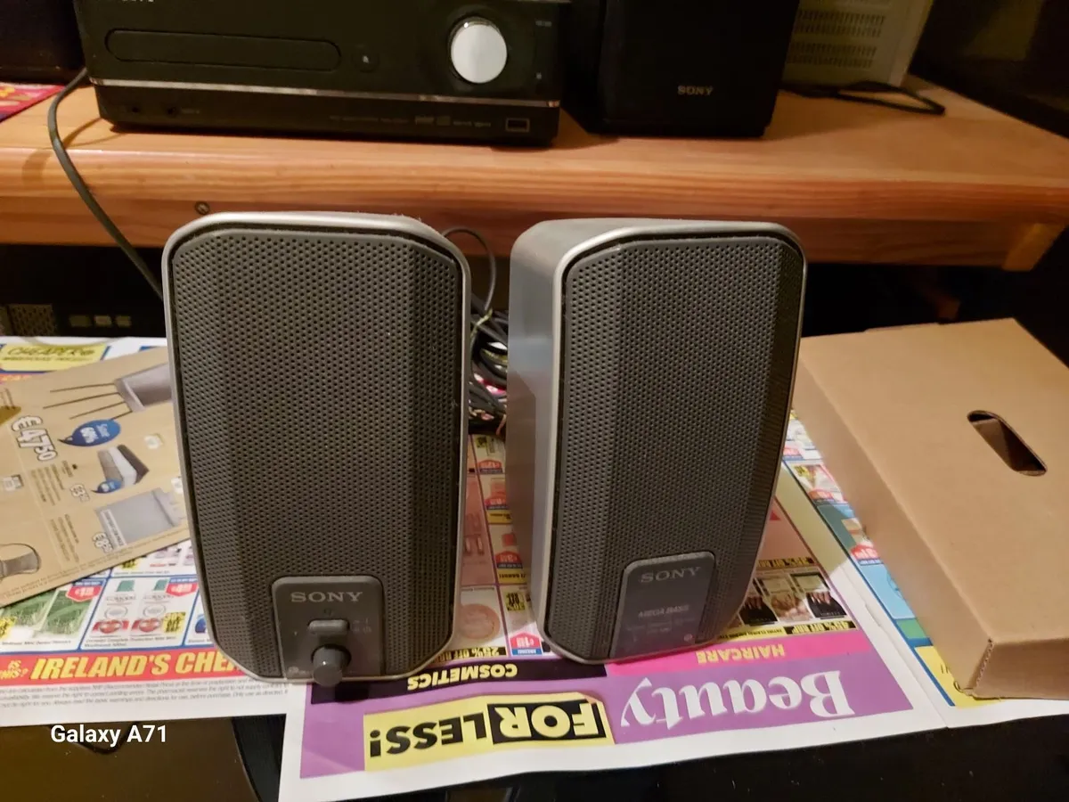 SONY Desktop Speakers, Model SRS-R202 - Image 2