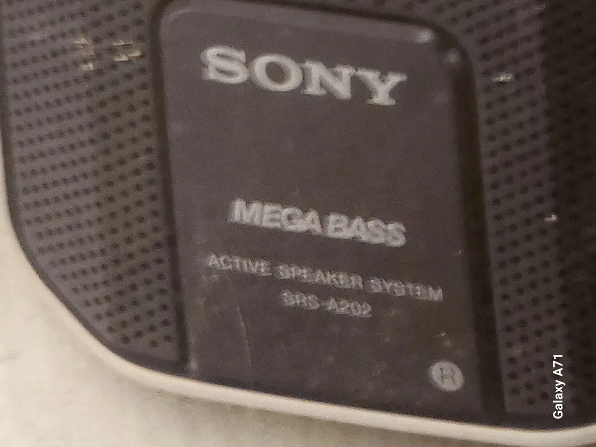 SONY Desktop Speakers, Model SRS-R202 - Image 4