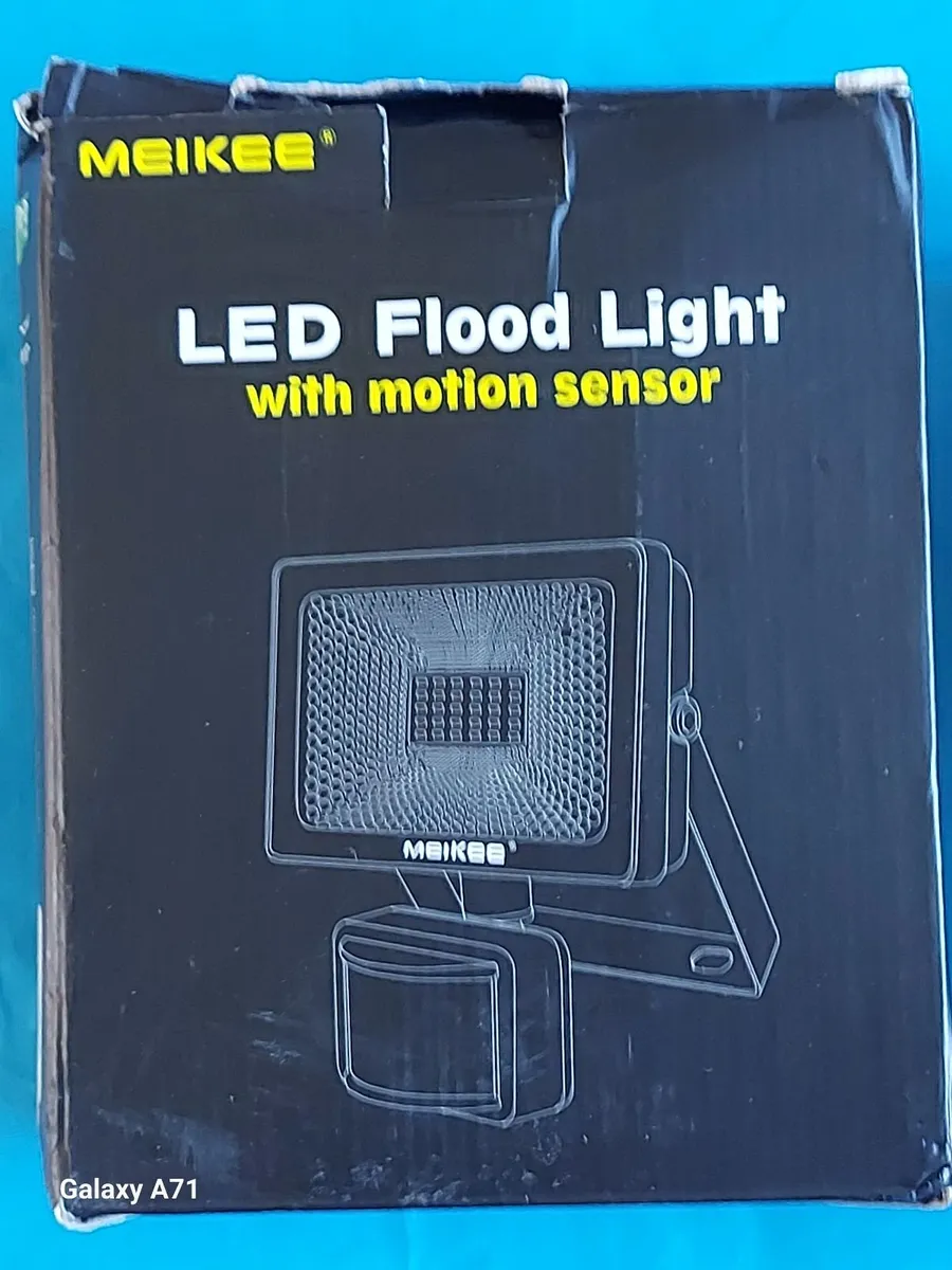 NEW Meikee Led Flood Light with Motion Sensor - Image 1