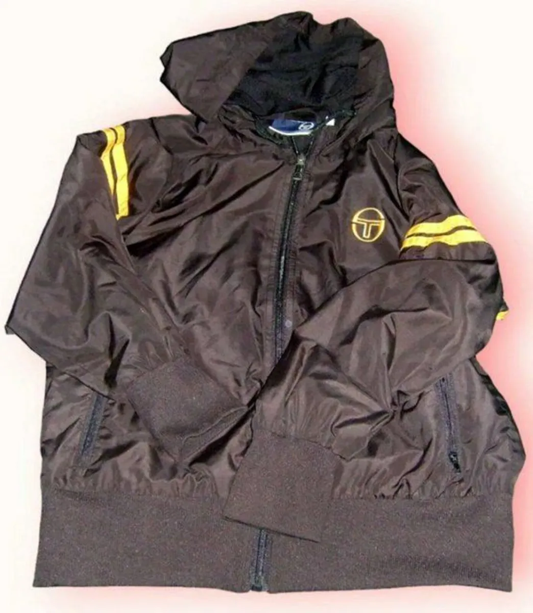 Vintage Authentic Sergio Tacchini Overhead Jacket - Image 3