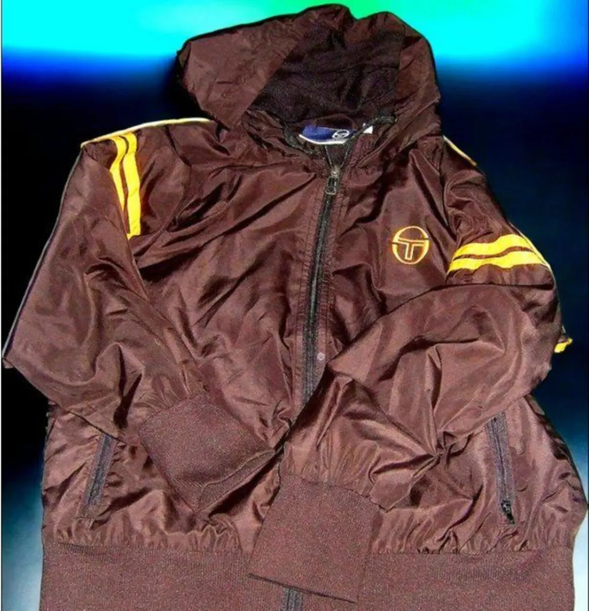 Vintage Authentic Sergio Tacchini Overhead Jacket - Image 4