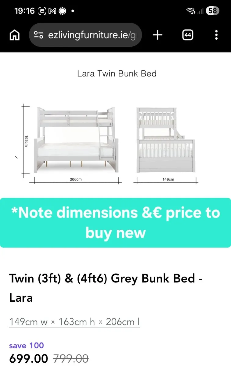 Bunk Bed delux - Image 1