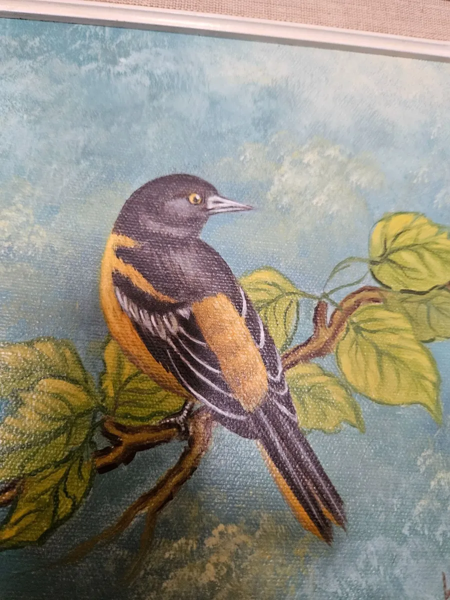 Vintage Picture Oil on Board - Image 2