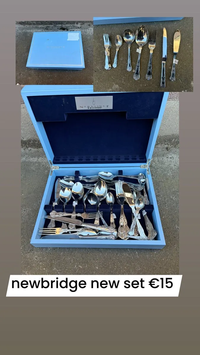 cuttlery set €15 newbridge branded - Image 1