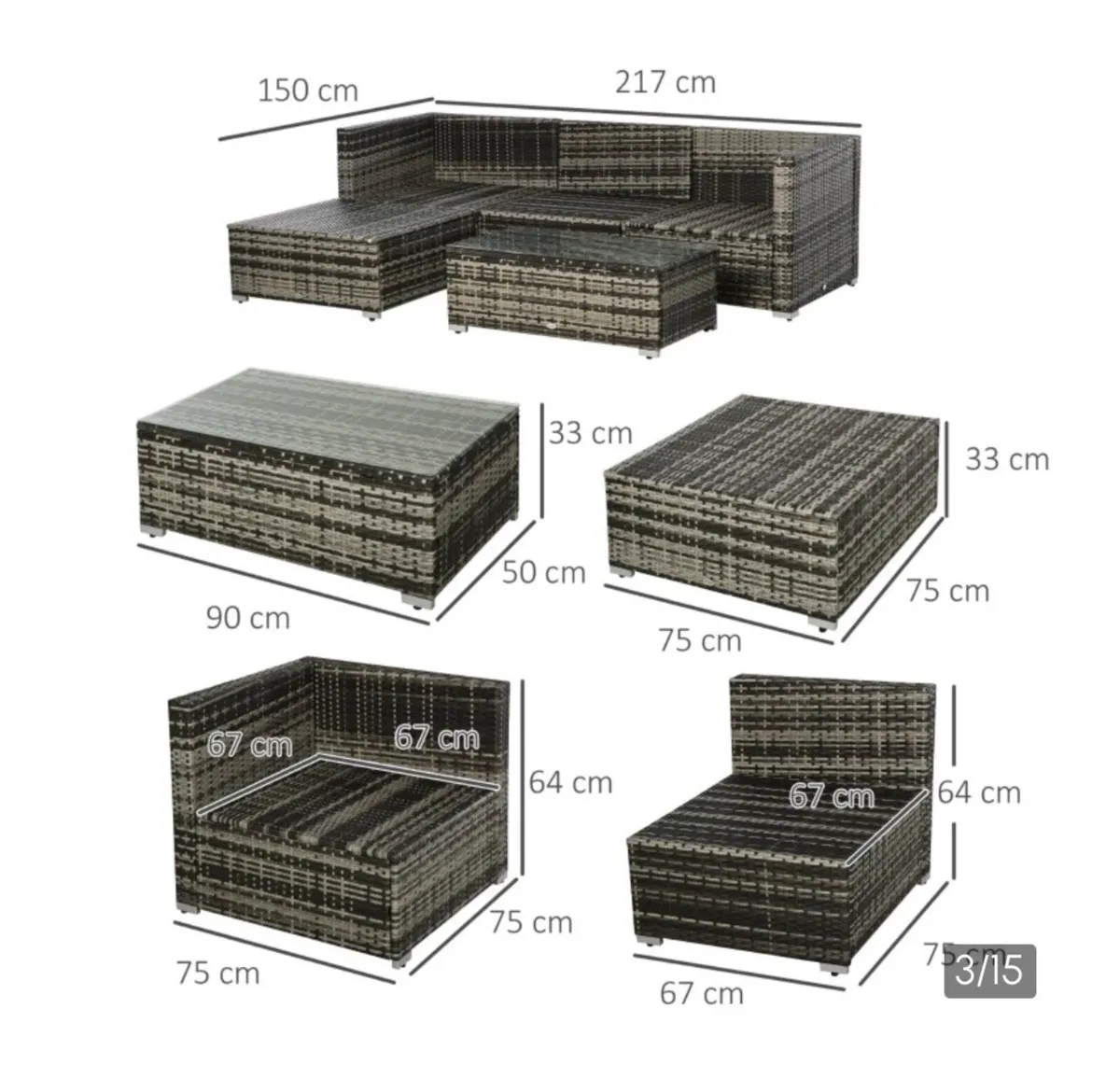 Garden furniture set - Image 4