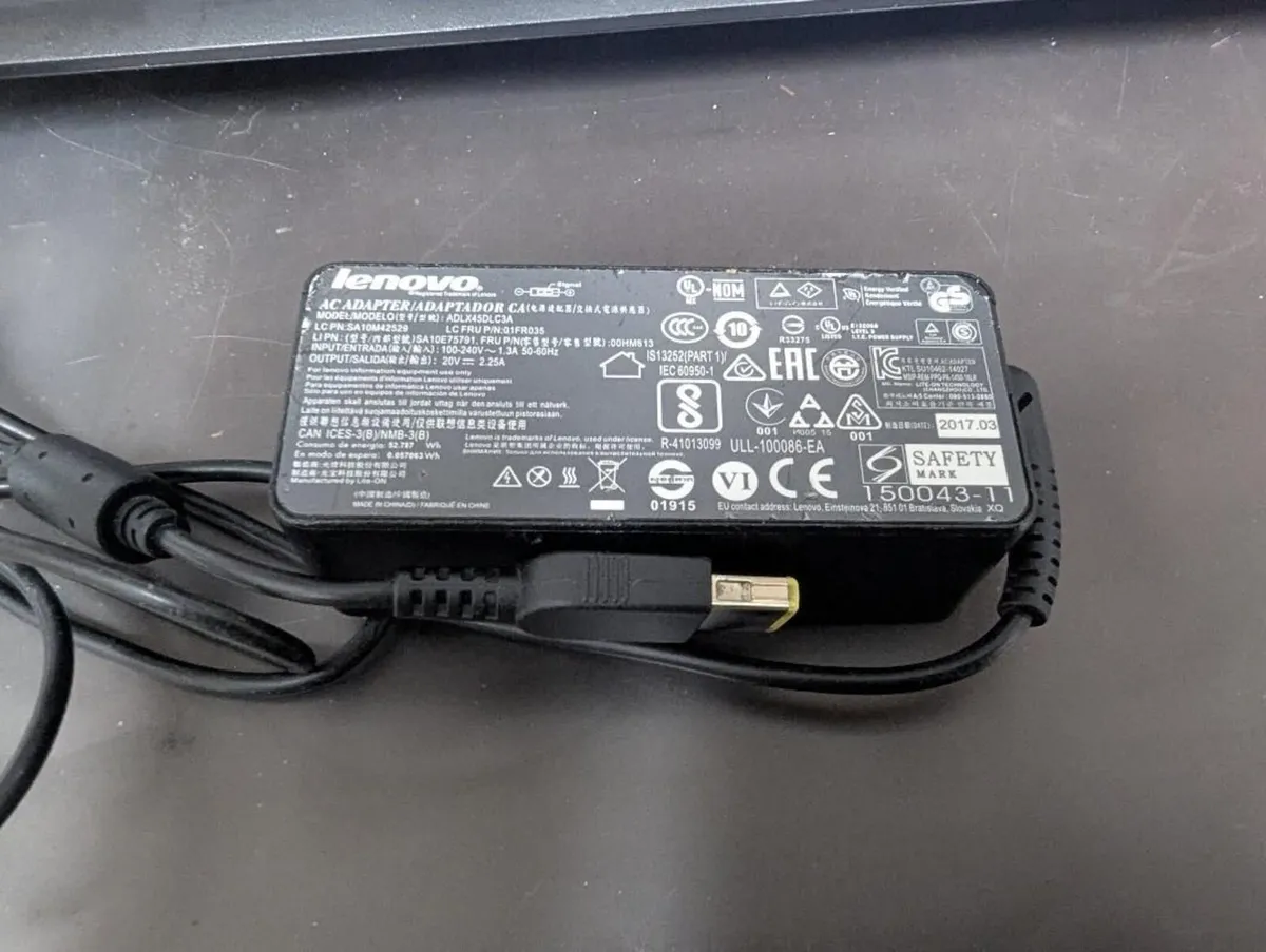 Cheap Original Lenovo Charger 65W & 45W Yellow - Image 2